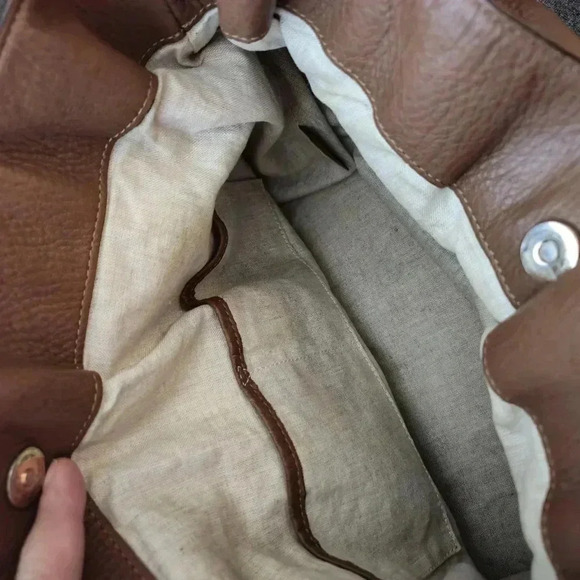 Michael Kors Skorpios Drawstrings Women Bag Brown - Picture 7 of 10